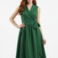 DIANA | TAILORED BELTED MIDI