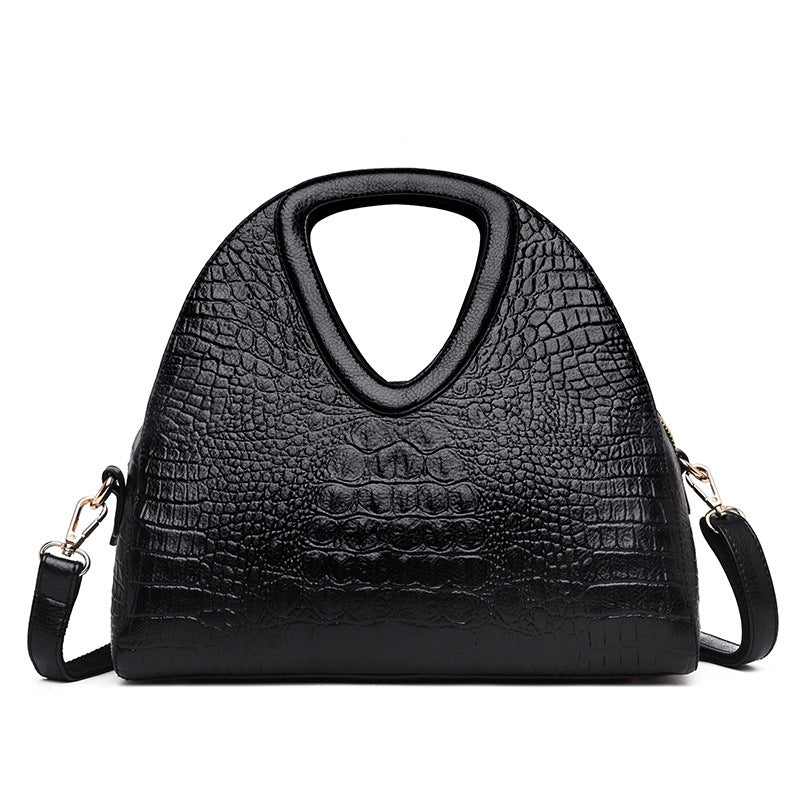 EMBOSS | EMBOSSED LEATHER TOTE BAG