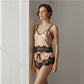 SOFIA | LACE TRIM SPLIT SET