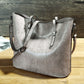 WAX | OIL WAX LEATHER MESSENGER TOTE