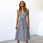 ELODIE | BUTTONED A-LINE MIDI