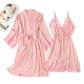ARIA | LACE TRIM NIGHTGOWN SET