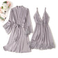 ARIA | LACE TRIM NIGHTGOWN SET