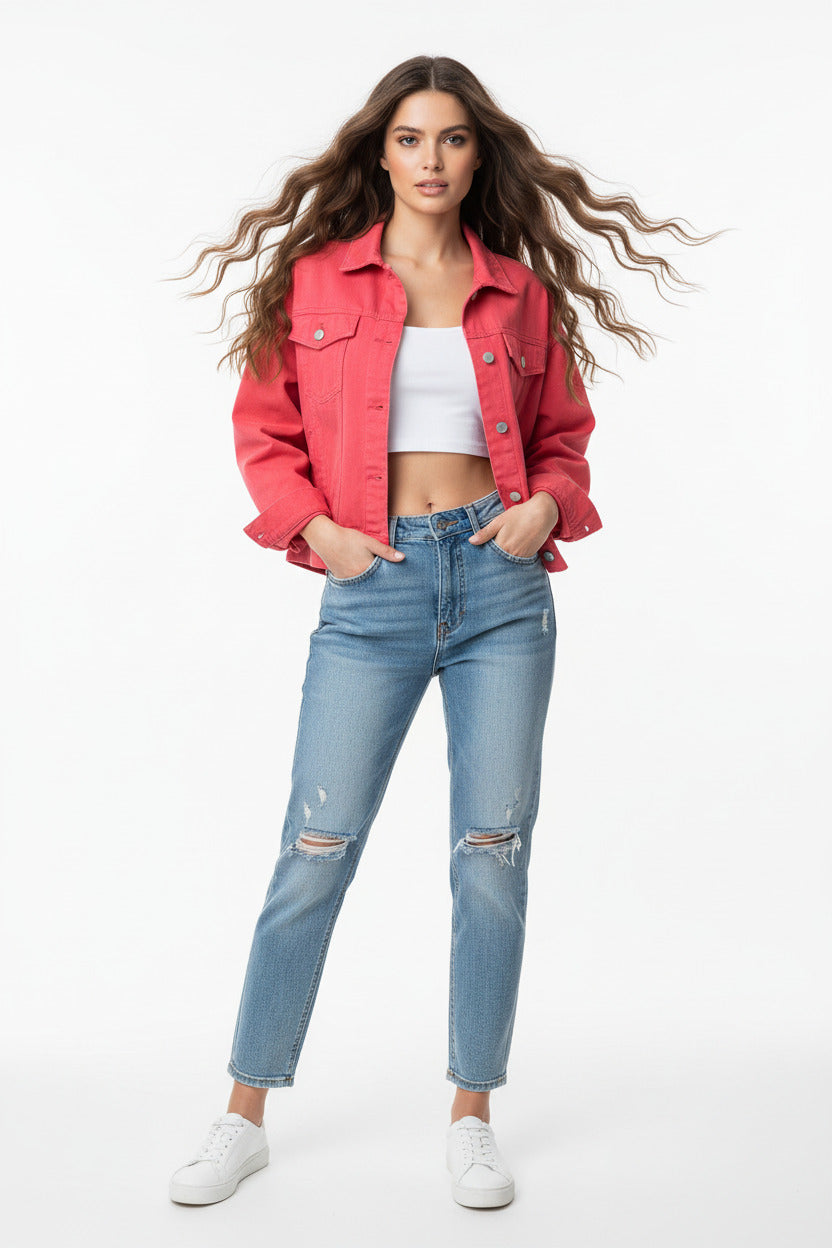 CLARA | SPRING DENIM JACKET