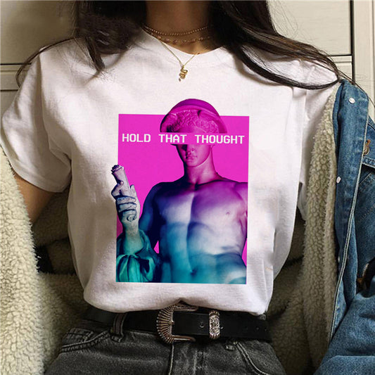 DIANA | ARTISTIC PORTRAIT PRINTED TEE