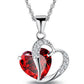 AURORA | PLATINUM HEART PENDANT
