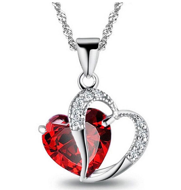 AURORA | PLATINUM HEART PENDANT