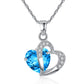 AURORA | PLATINUM HEART PENDANT