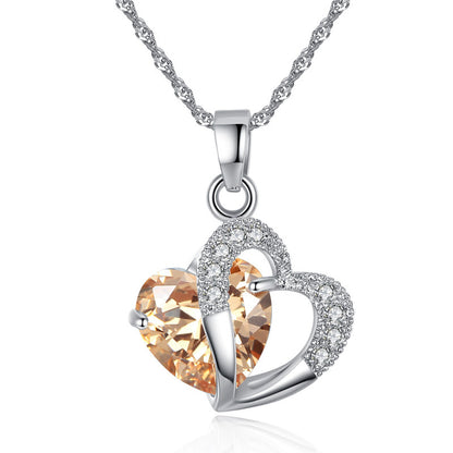 AURORA | PLATINUM HEART PENDANT