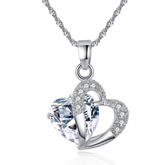 AURORA | PLATINUM HEART PENDANT