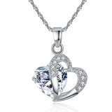 AURORA | PLATINUM HEART PENDANT