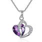 AURORA | PLATINUM HEART PENDANT