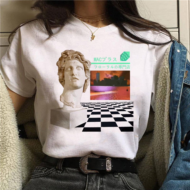 DIANA | ARTISTIC PORTRAIT PRINTED TEE