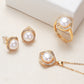 NOVA | PEARL TRIO JEWELRY SET
