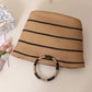 BEACH | WOVEN ROUND BEACH BAG