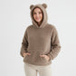 COSY | SOFT-TEXTURE "AURICLE" HOODIE