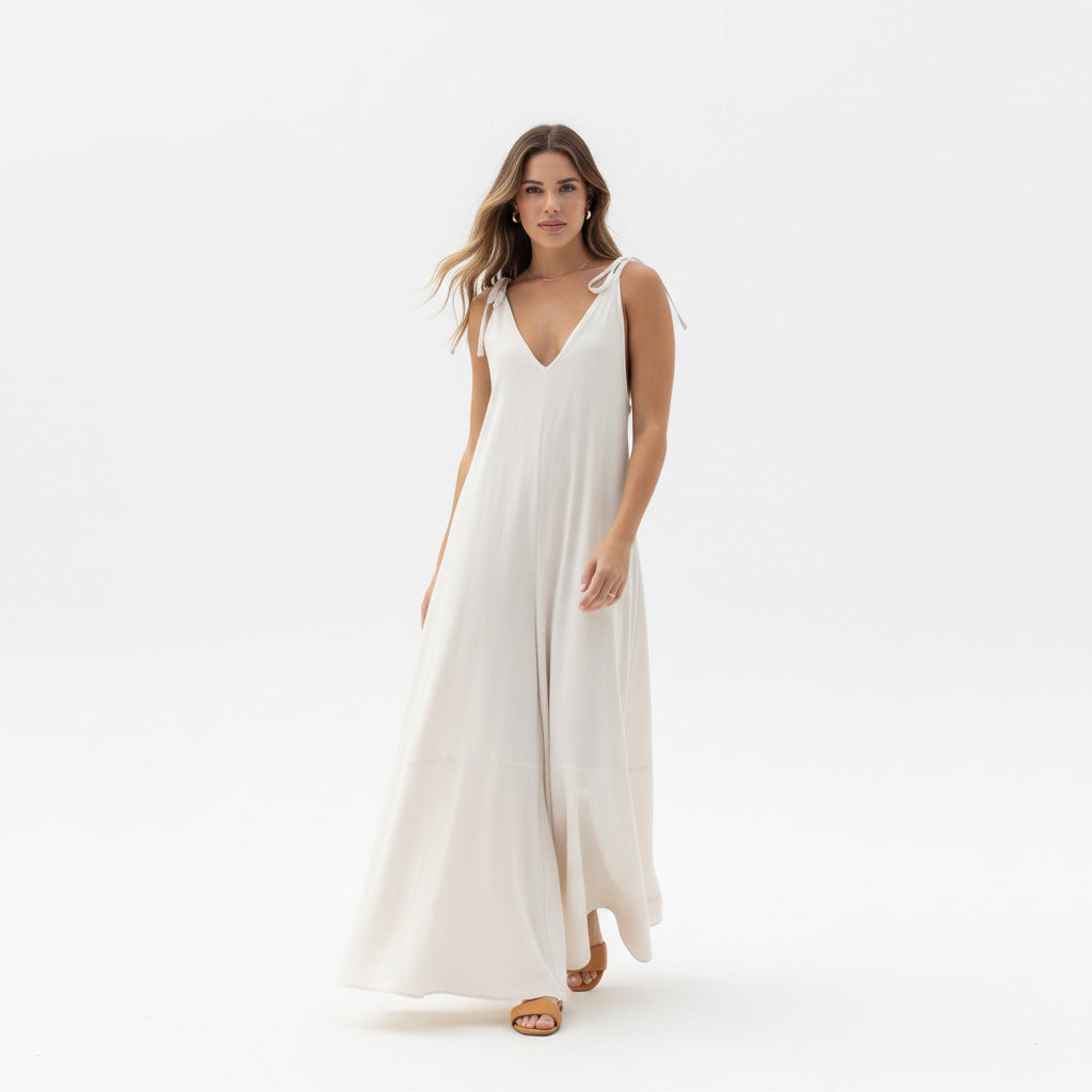 ARIANA | RELAXED LINEN MAXI