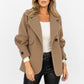 MILA | LAPEL WOOLEN COAT