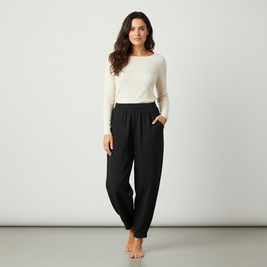 LENA | LINEN BLOOMER PANTS
