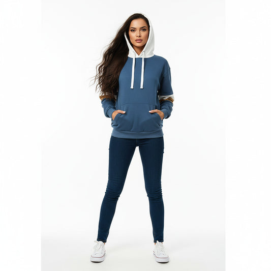 STRIPE | COLOUR BLOCK SWEATSHIRT