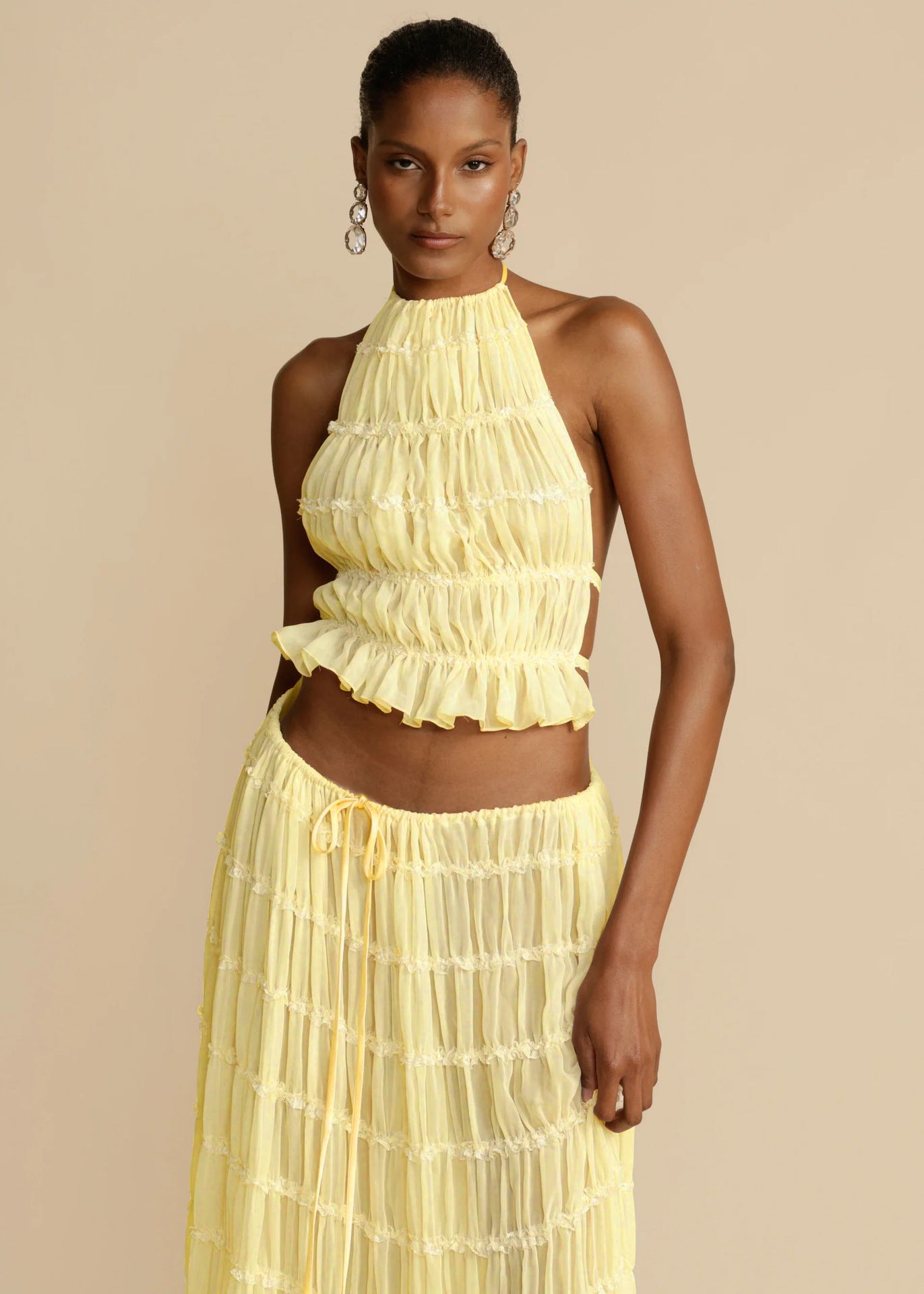 BELLA | HALTER & SKIRT SET