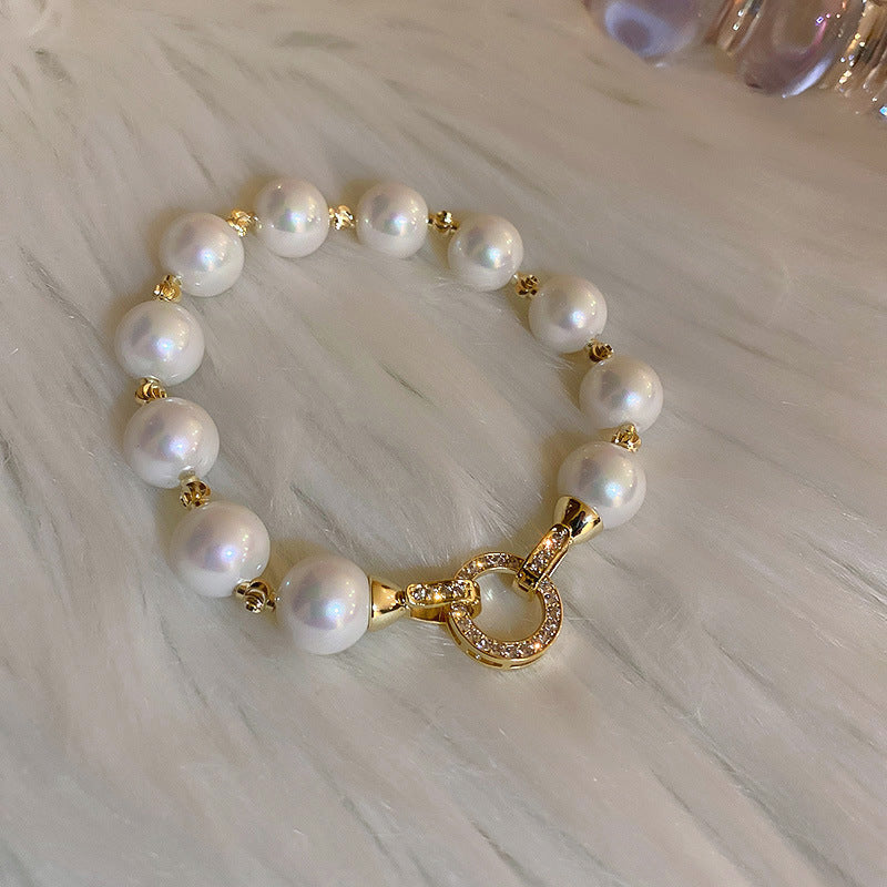 INS | ZIRCON PEARL LUXURY BRACELET