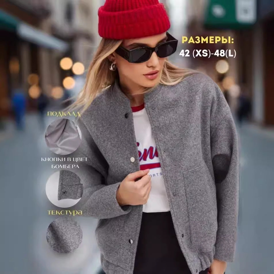 ZOEY | RELAXED BOMBER JACKET