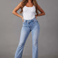 SIENNA | ASYMMETRIC WASH DENIM