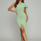 ANAIS | ONE-SHOULDER EVENING DRESS