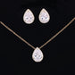 RAIN | WATER DROP ZIRCON SET