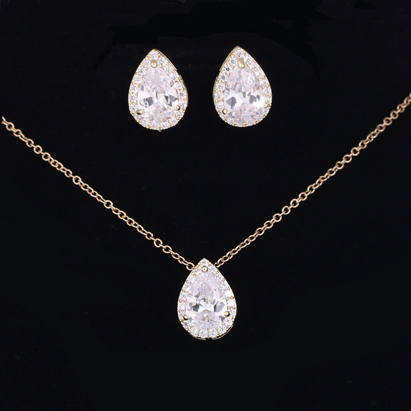 RAIN | WATER DROP ZIRCON SET
