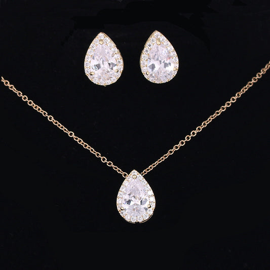 RAIN | WATER DROP ZIRCON SET