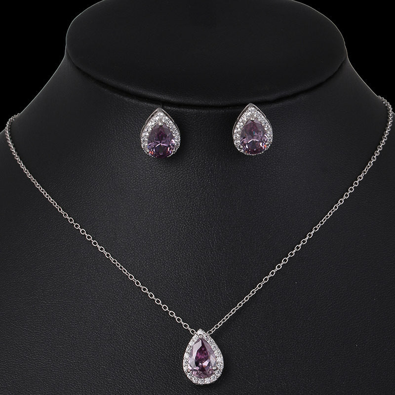 RAIN | WATER DROP ZIRCON SET