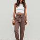 RIVA | LACE-UP CASUAL PANTS