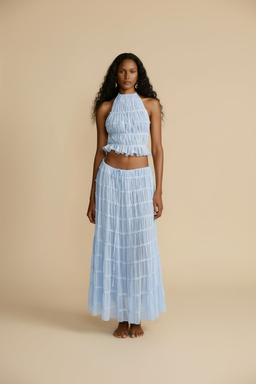 BELLA | HALTER & SKIRT SET