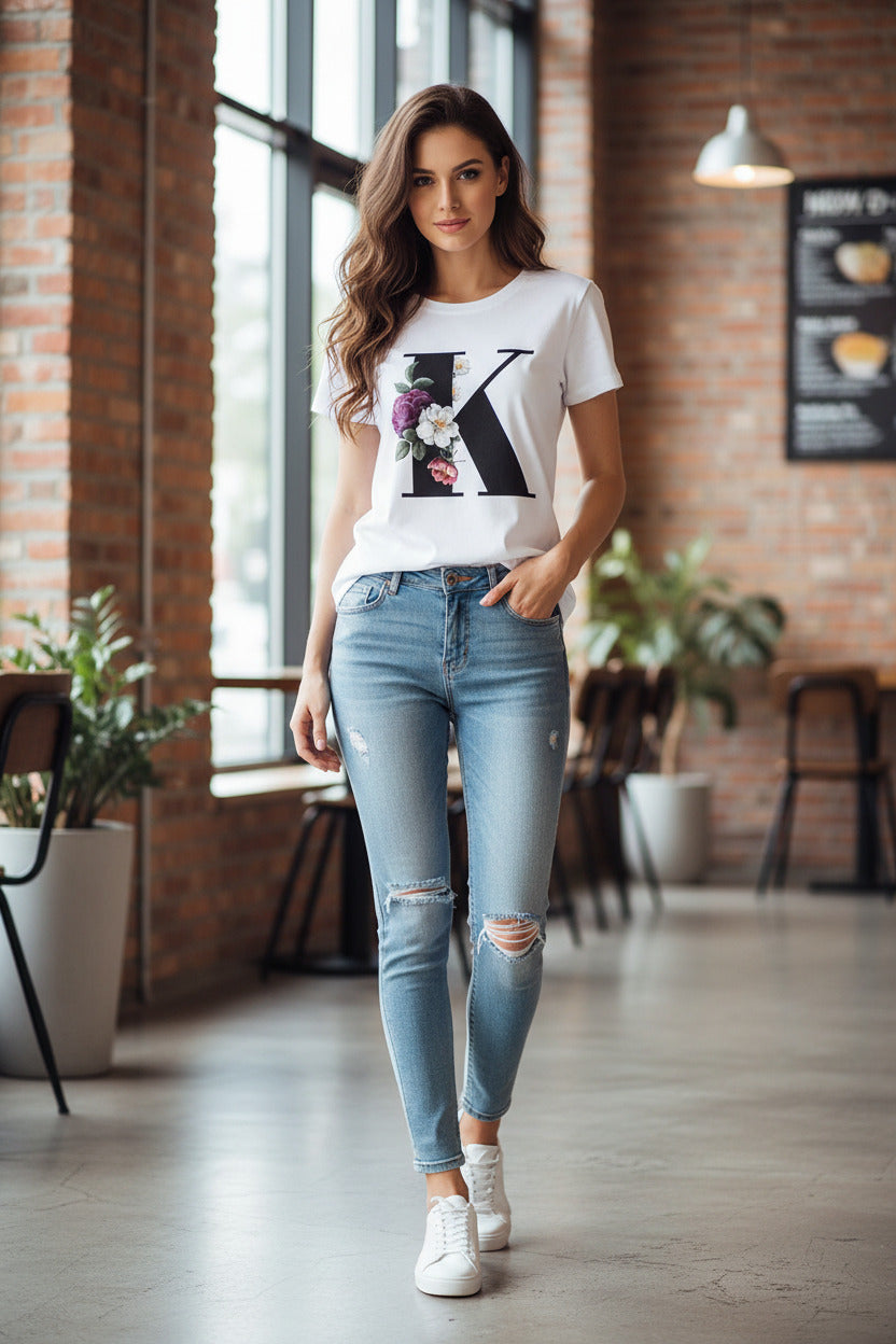 KYRA | FLORAL MONOGRAM