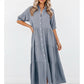 CÉLINA | BUTTON-UP LONG SLEEVE DRESS