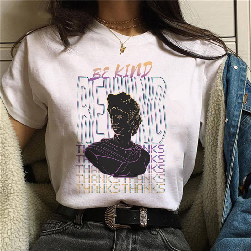 DIANA | ARTISTIC PORTRAIT PRINTED TEE