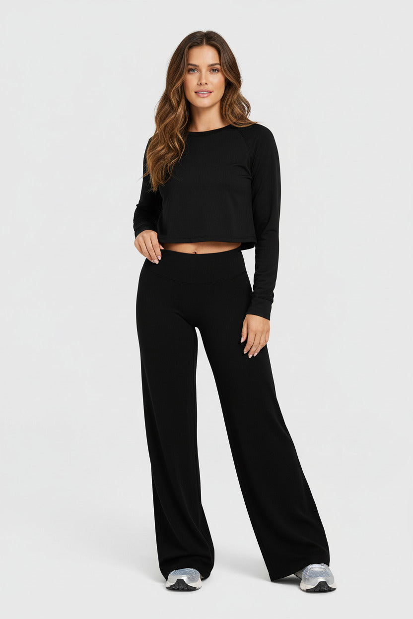 LENA | SLIMMING STRAIGHT-LEG PANTS
