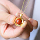 RUBY | SOUTHERN RED AGATE PENDANT