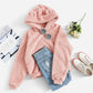 COSY | SOFT-TEXTURE "AURICLE" HOODIE