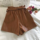 LEXI | PU LEATHER SHORTS