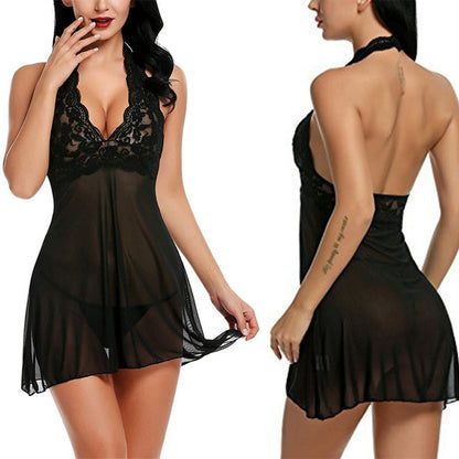 ATHENA | HALTER LONG NIGHTGOWN