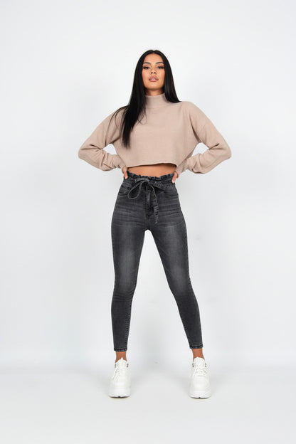 MONA | BELTED HIGH-RISE