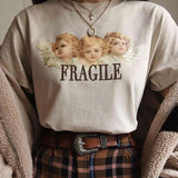 AURORA | CHERUB EMBLEM OVERSIZED TEE