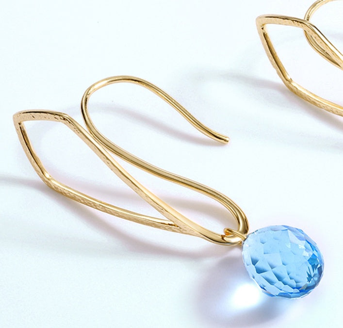 GEMMA | CRYSTAL STUD EARRINGS