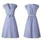 ELODIE | BUTTONED A-LINE MIDI