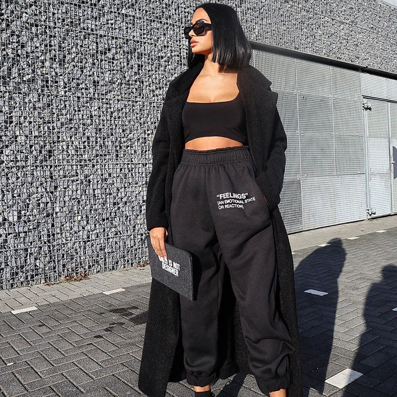 CELESTE | SOFT-TOUCH HIGH-WAISTED JOGGERS
