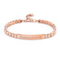 DOUBLE T | INLAID STONE DOUBLE T BRACELET