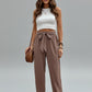 RIVA | LACE-UP CASUAL PANTS